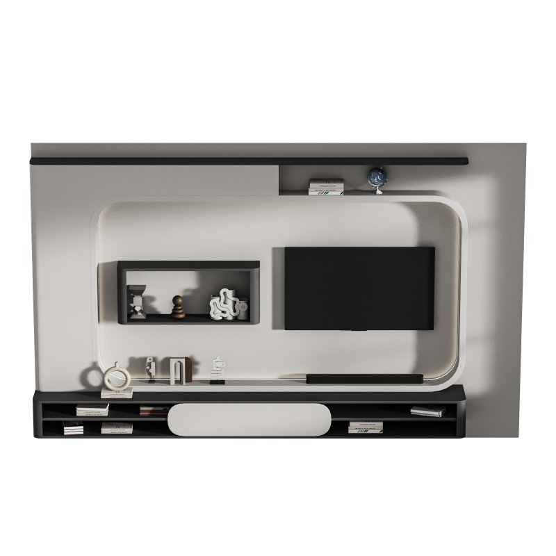 Modern TV Wall 023 - Image 7