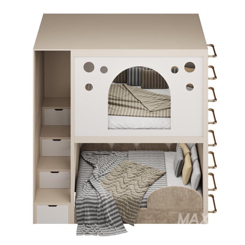 Childrens bunk bed 41 - Image 3