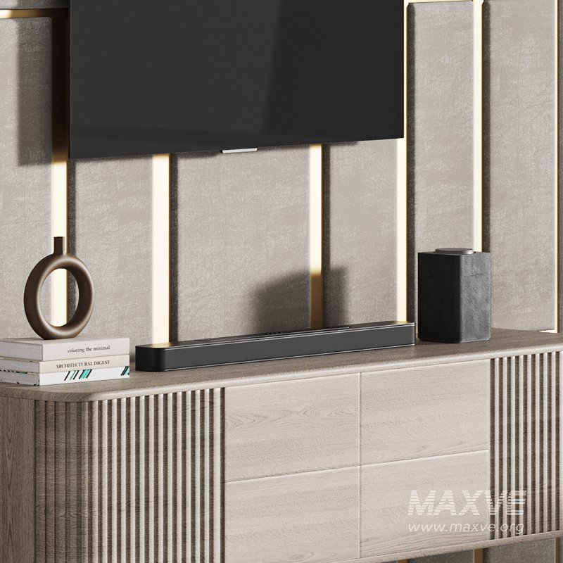 Modern TV Wall 032 - Image 8