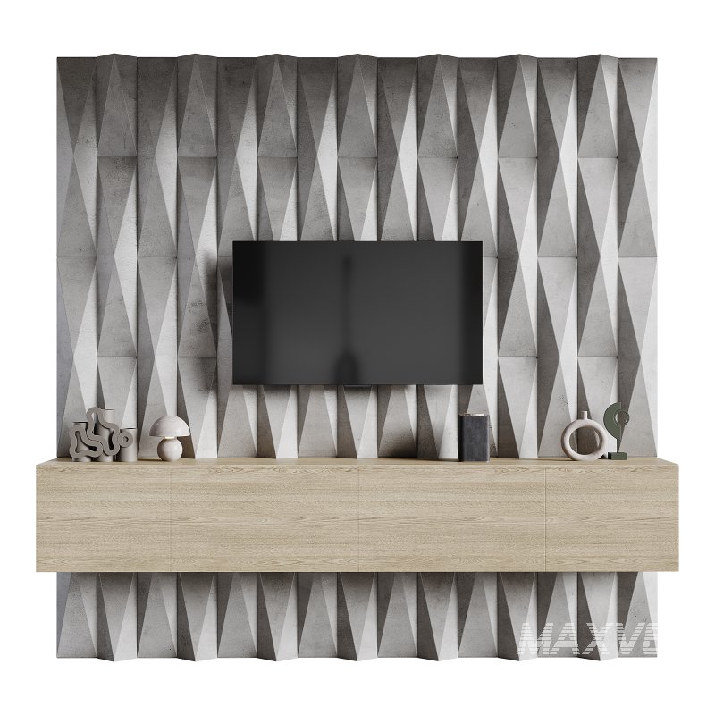 Modern TV Wall 018 - Image 5