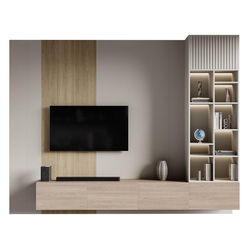 Modern TV Wall 013 - Image 5