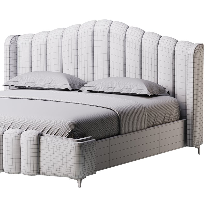 Glam Style Bed - Image 14