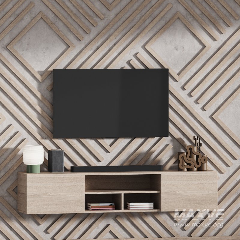 Modern TV Wall 020 - Image 5