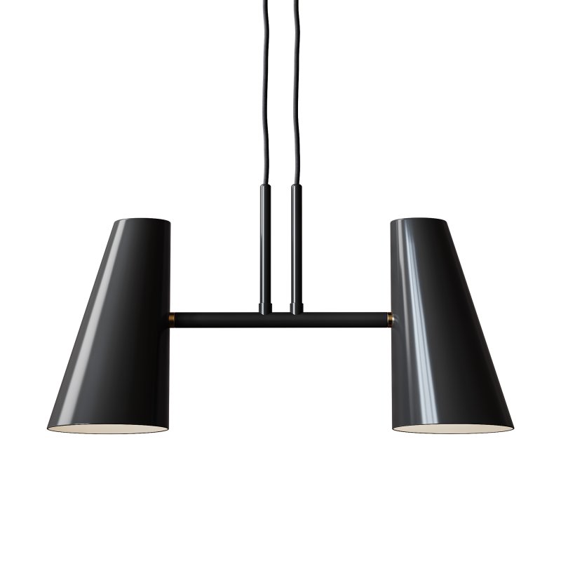Cono pendant lamp 2 shades - Image 3