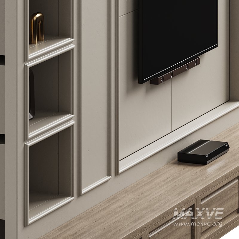 Modern TV Wall 09 - Image 8