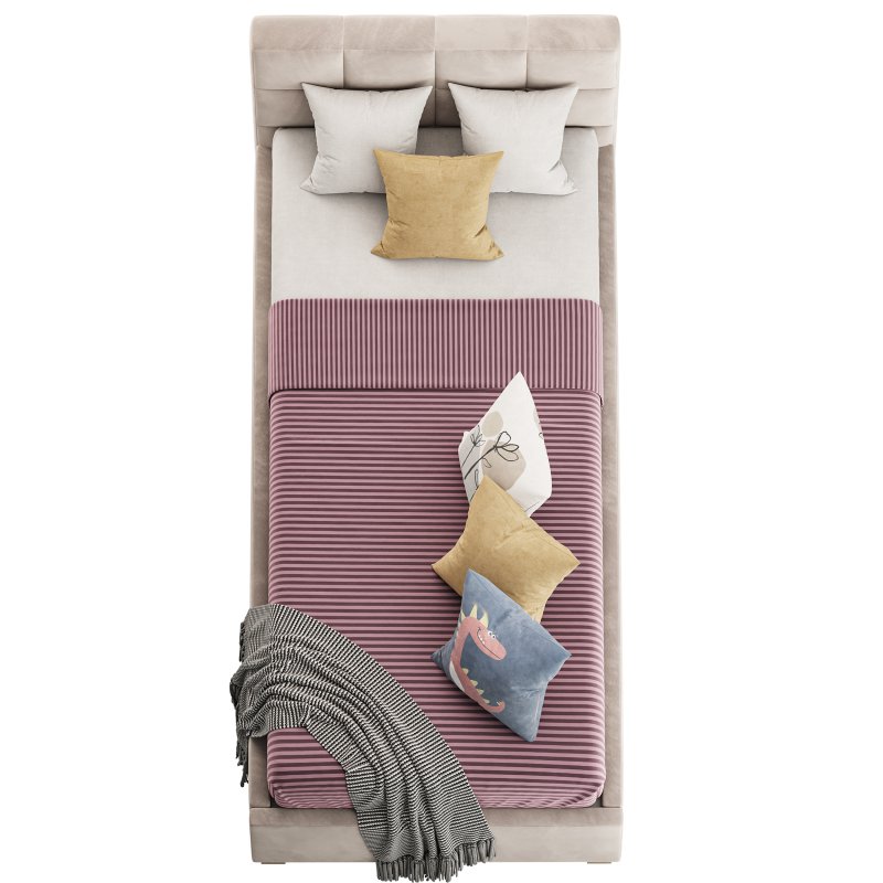 Wales velour light beige - Image 8