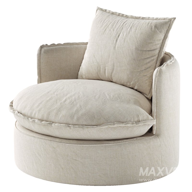 Neva Round Swivel Chair - Image 3