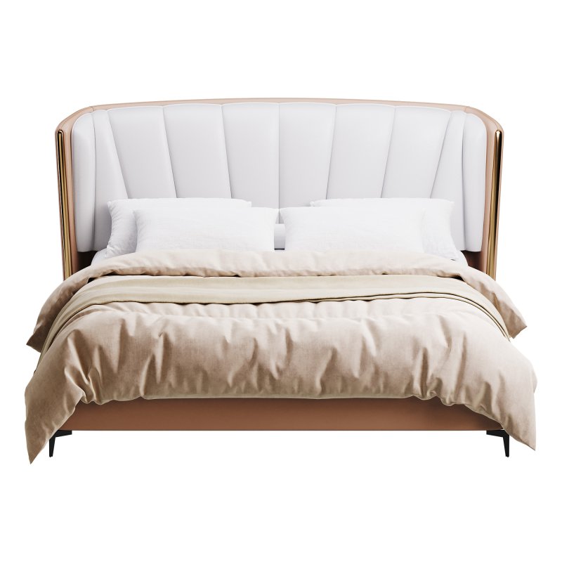 Wingback Headboard Bed - Image 4