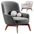 BELT 2 armchair by Minotti - Thumbnail 1