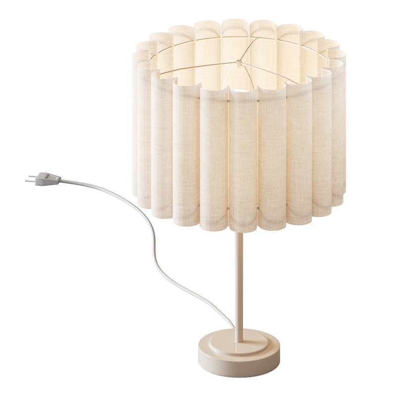 Tafellamp Lucina van linnen - Image 3
