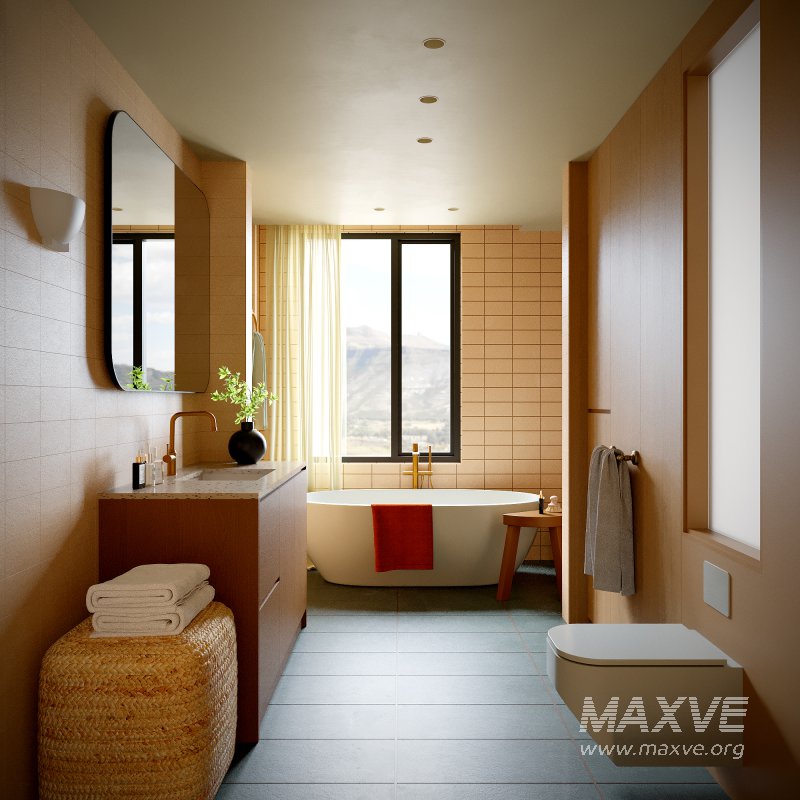 Cozy bathroom - Image 1