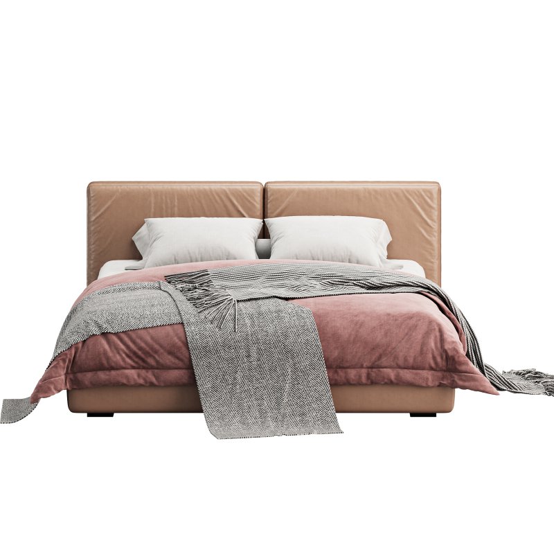 Foster Bed 180 Velvet Smoke - Image 4