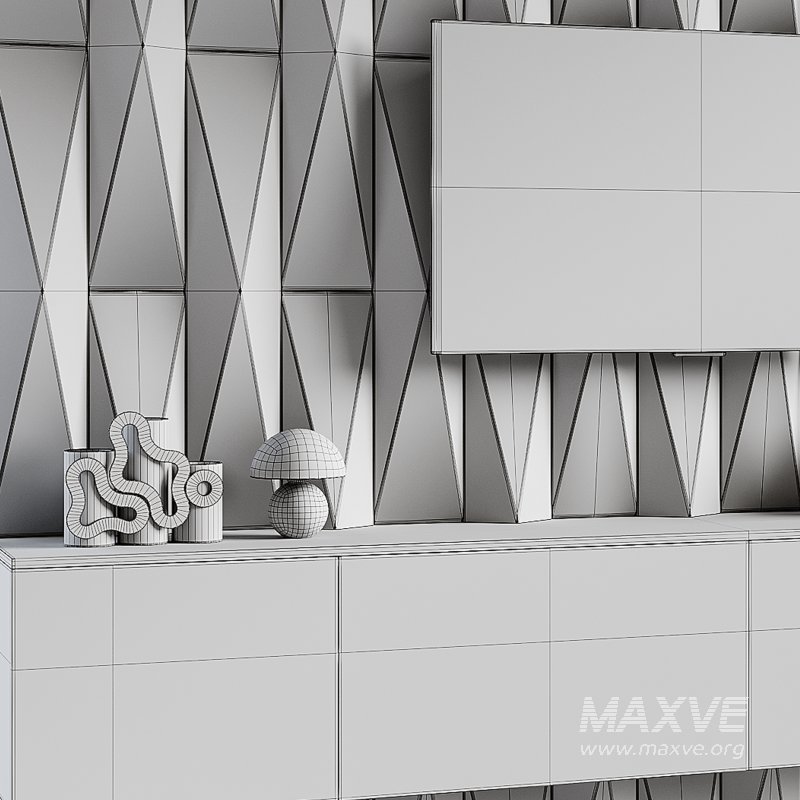 Modern TV Wall 018 - Image 15