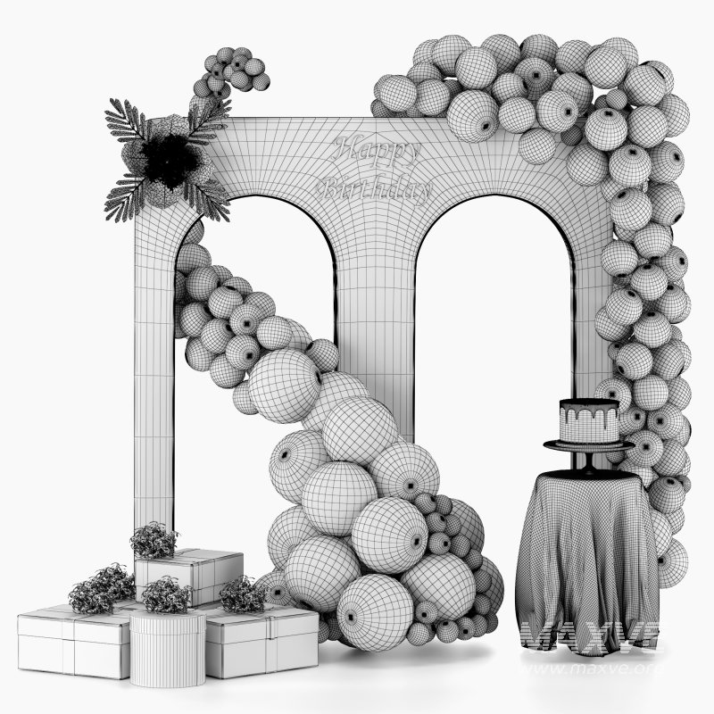 decorative Birthday set 01 - Image 5