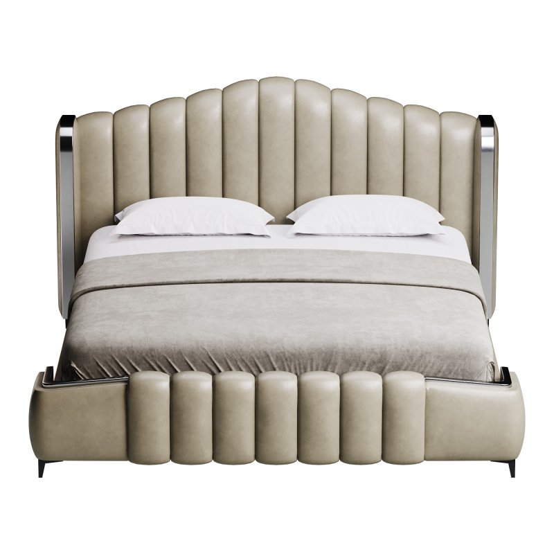 Glam Style Bed - Image 4