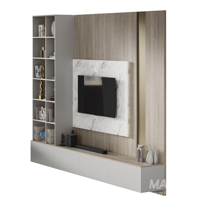 Modern TV Wall 039 - Image 8