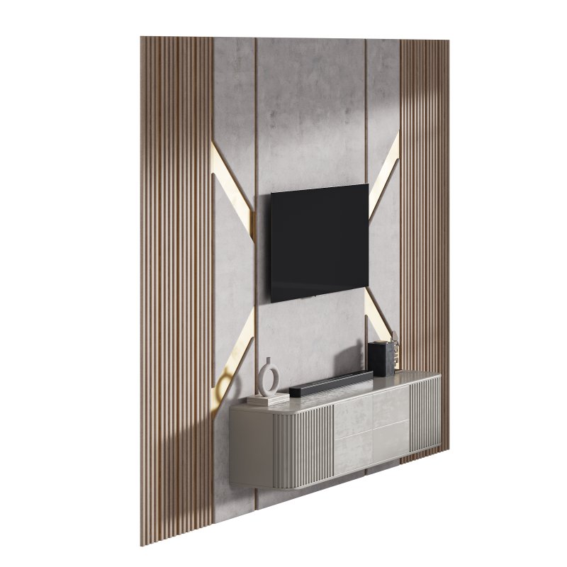 Modern TV Wall 029 - Image 6