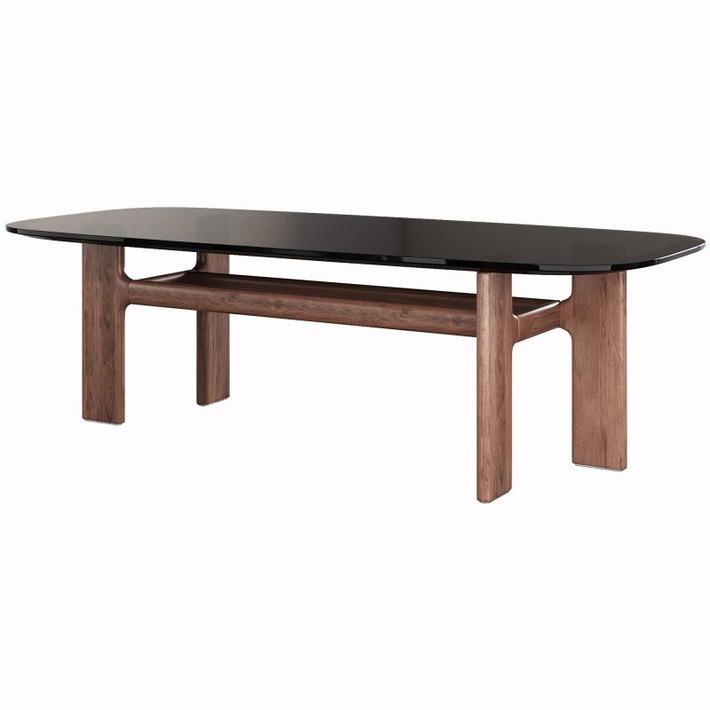 Hippos Wood table By Bonaldo - Image 1