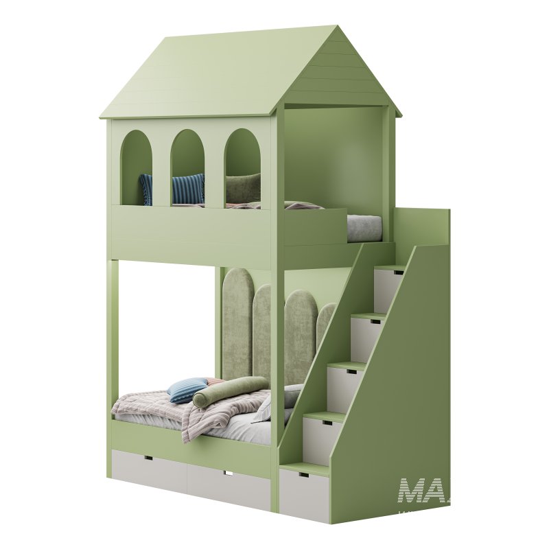Childrens bunk bed 36 - Image 6