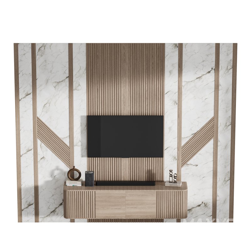 Modern TV Wall 040 - Image 3