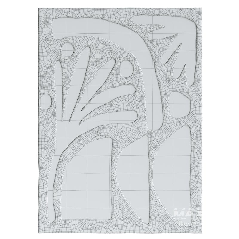 Kallua Textured Abstract Rug - Image 3