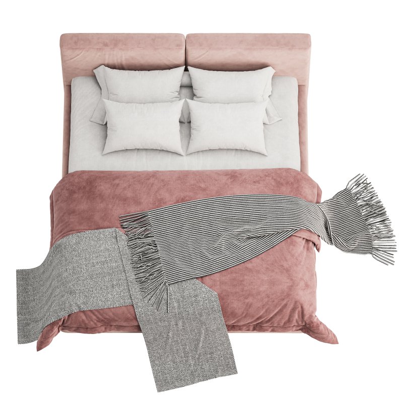 Foster Bed 180 Velvet Smoke - Image 10