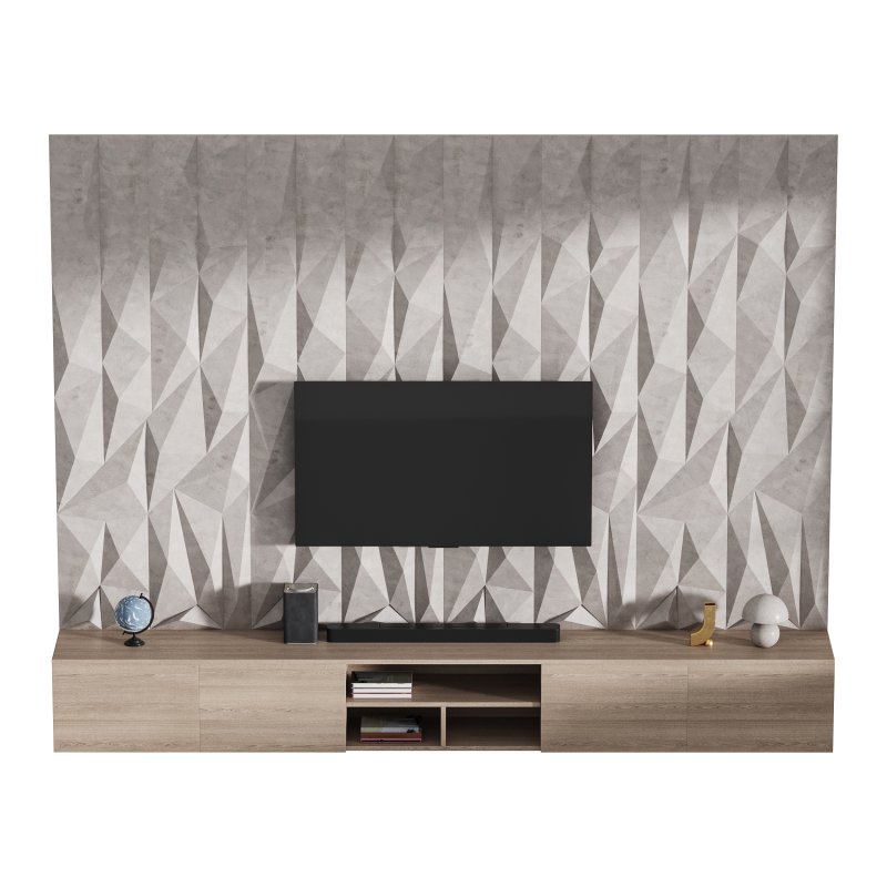 Modern TV Wall 021 - Image 3