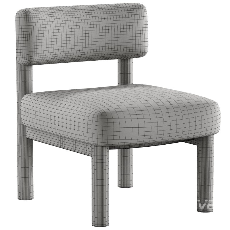 Teddy Accent Chair Column Legs - Image 4