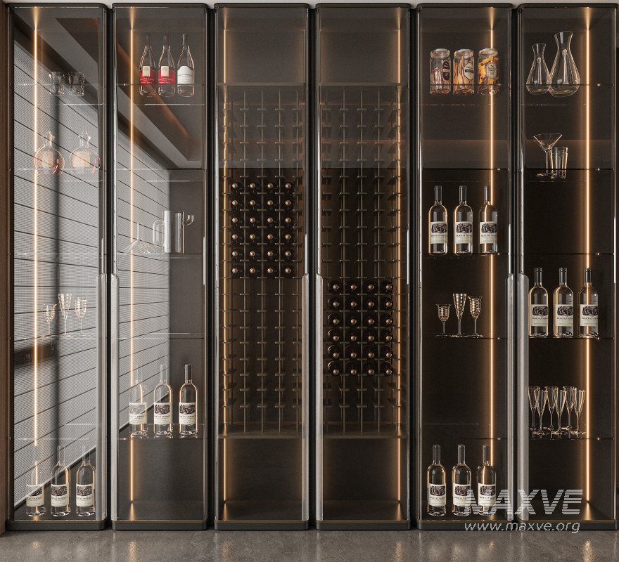 Modern Wine Cabinet - Image 1