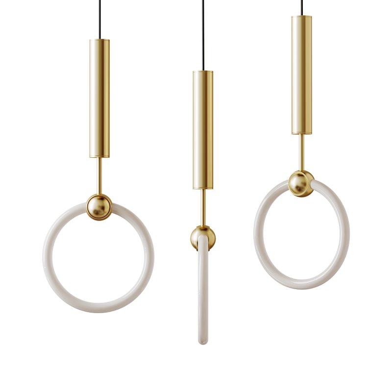 Modern Ring Chandelier - Image 4