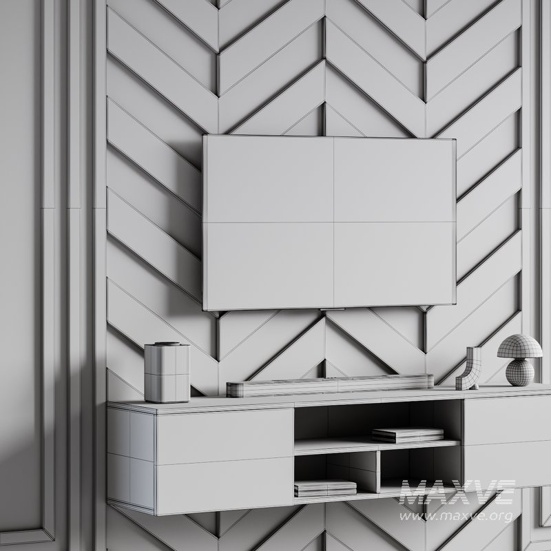 Modern TV Wall 038 - Image 15