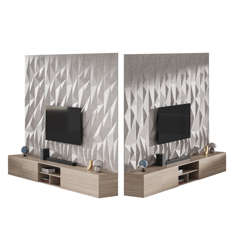 Modern TV Wall 021 - Image 9