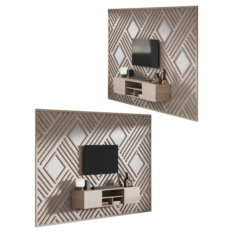 Modern TV Wall 020 - Image 11