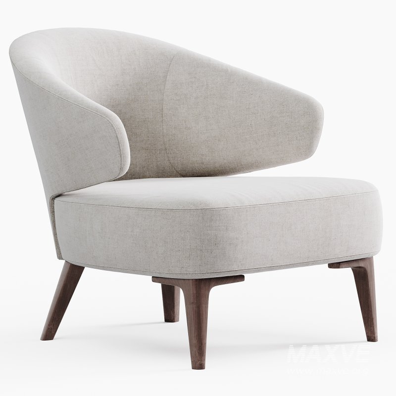 Aston Armchair By Minotti - Image 3