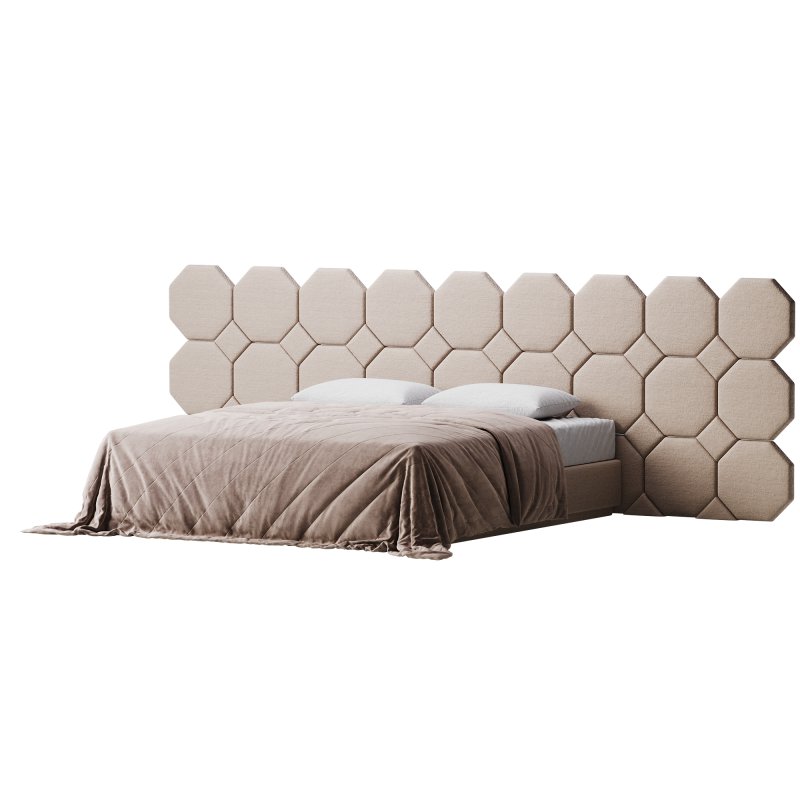 Pascal 380 Leather Bed - Image 8