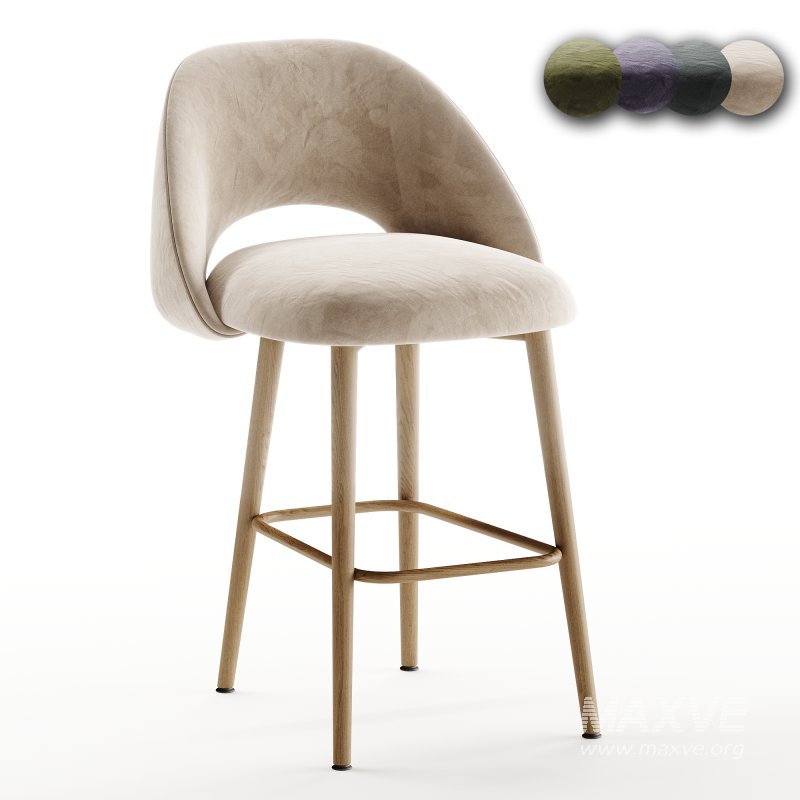 2 Pieces Camarda Boucle Counter Stool - Image 2