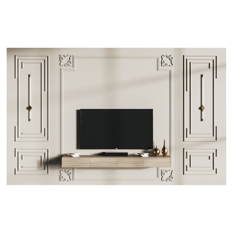 Modern TV Wall 08 - Image 6