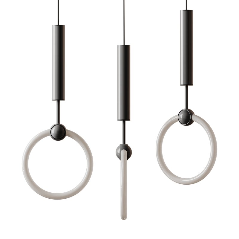 Modern Ring Chandelier - Image 3