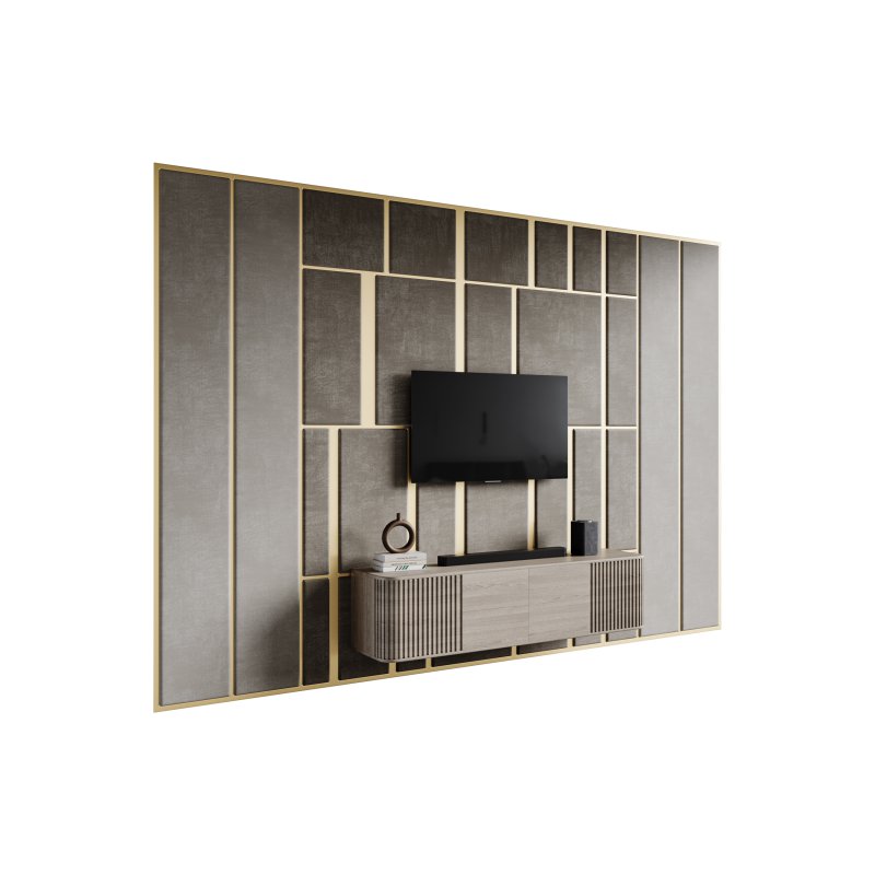 Modern TV Wall 032 - Image 1