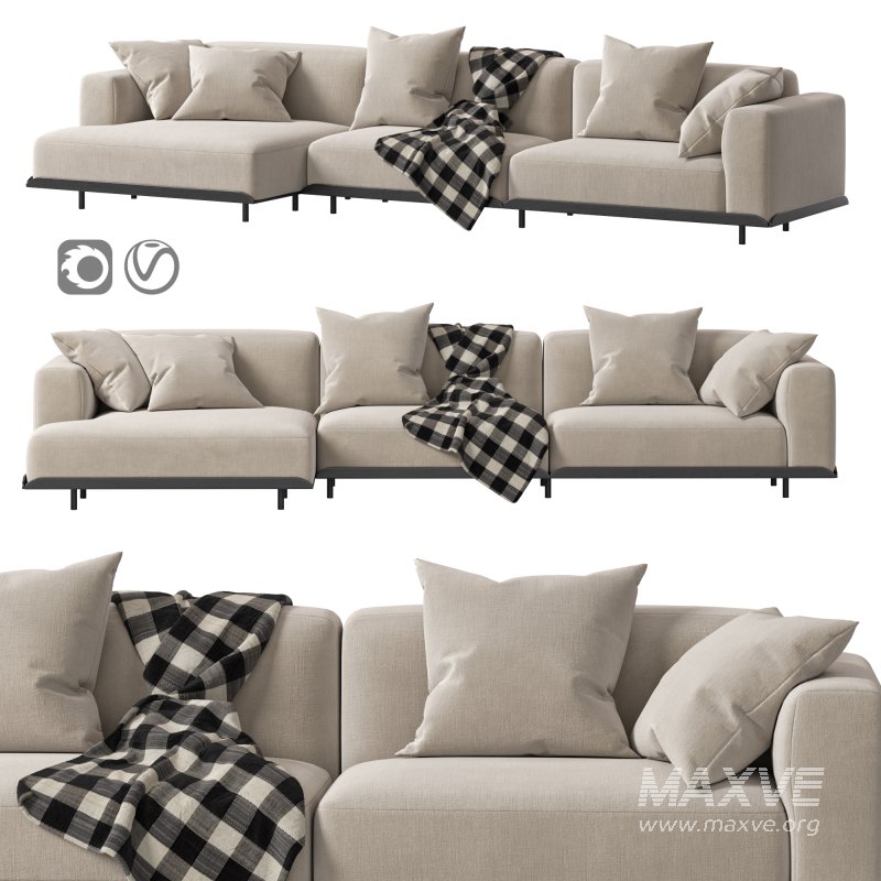Arflex Claudine L Sofa - Image 2