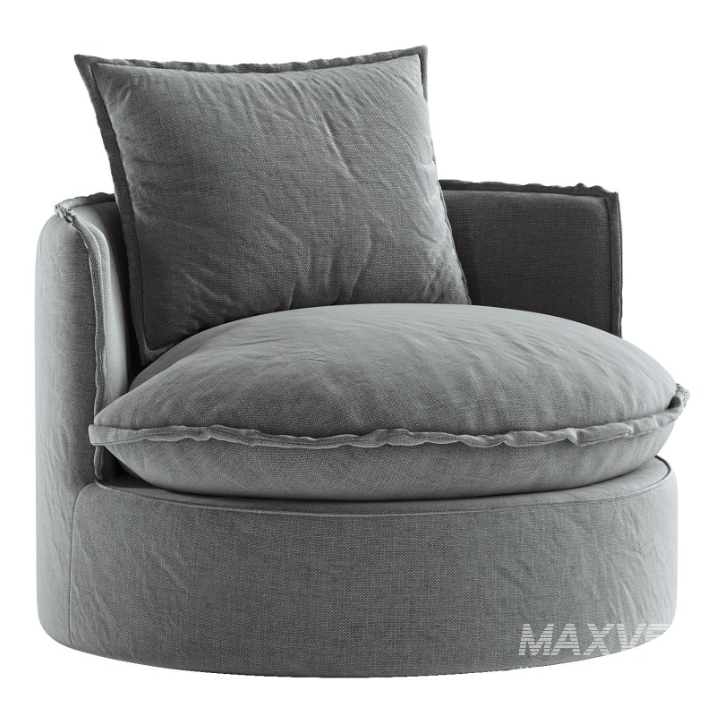 Neva Round Swivel Chair - Image 6