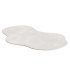 Demelza Neutral Cream Irregular Shape Washable Rug - Thumbnail 3