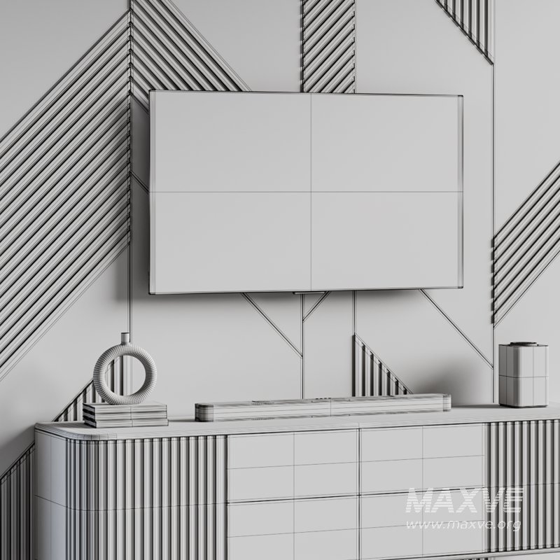 Modern TV Wall 034 - Image 15