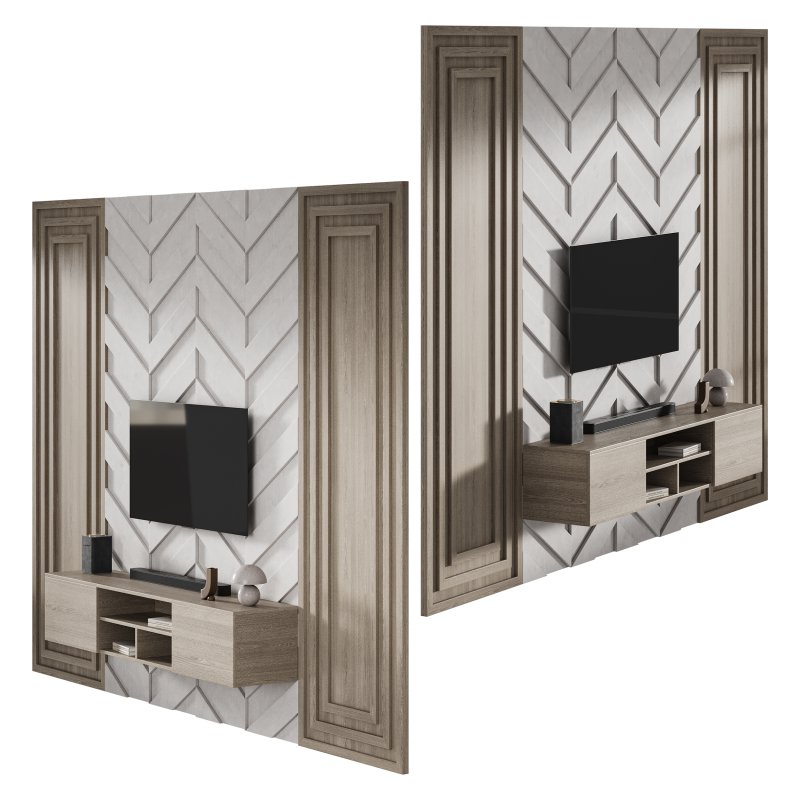 Modern TV Wall 038 - Image 10