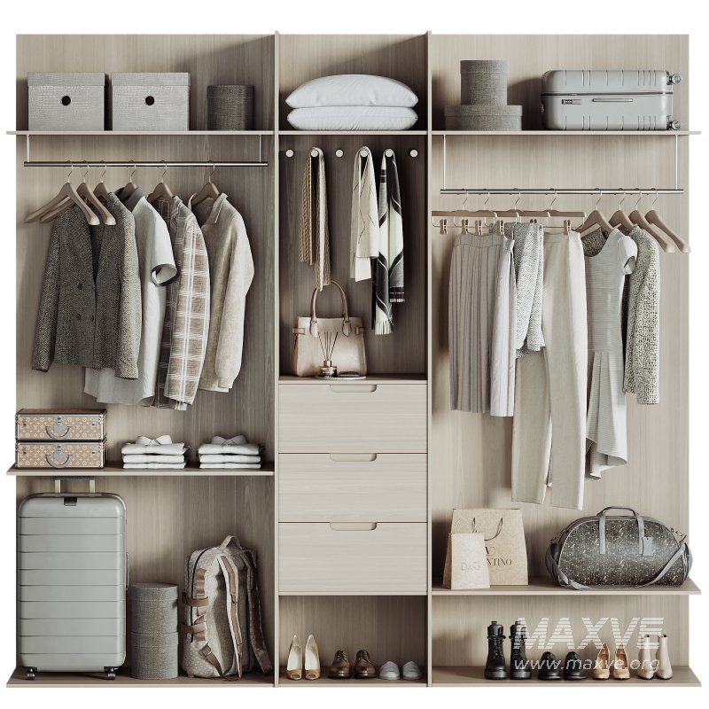 Clothing, shoes and accessories for wardrobe or shop 02 - Image 3