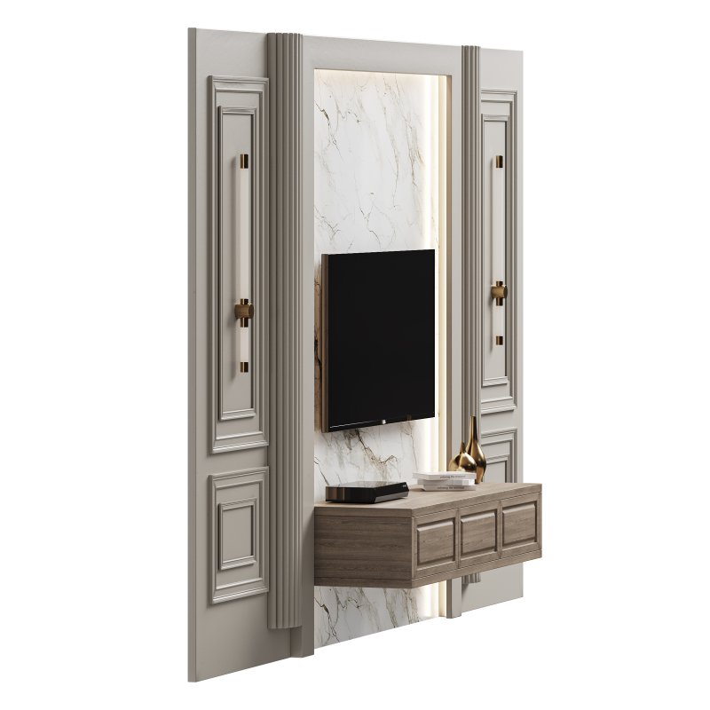 Modern TV Wall 07 - Image 6