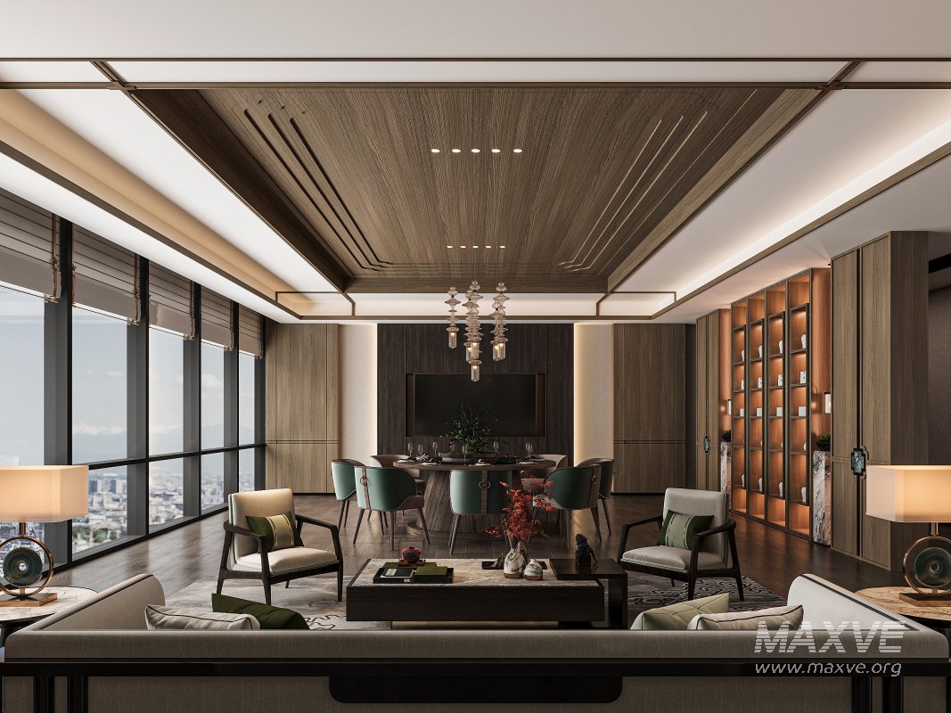 Modern dining room - Image 1