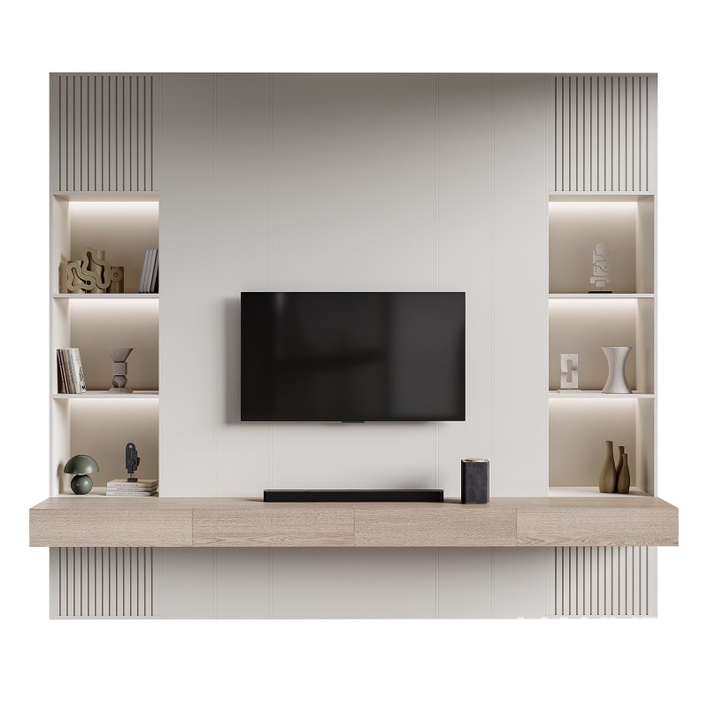 Modern TV Wall 016 - Image 2