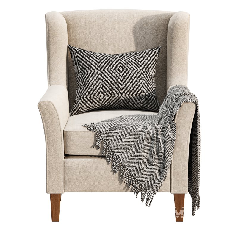 Ottoman Biscuit Armchair - Image 4