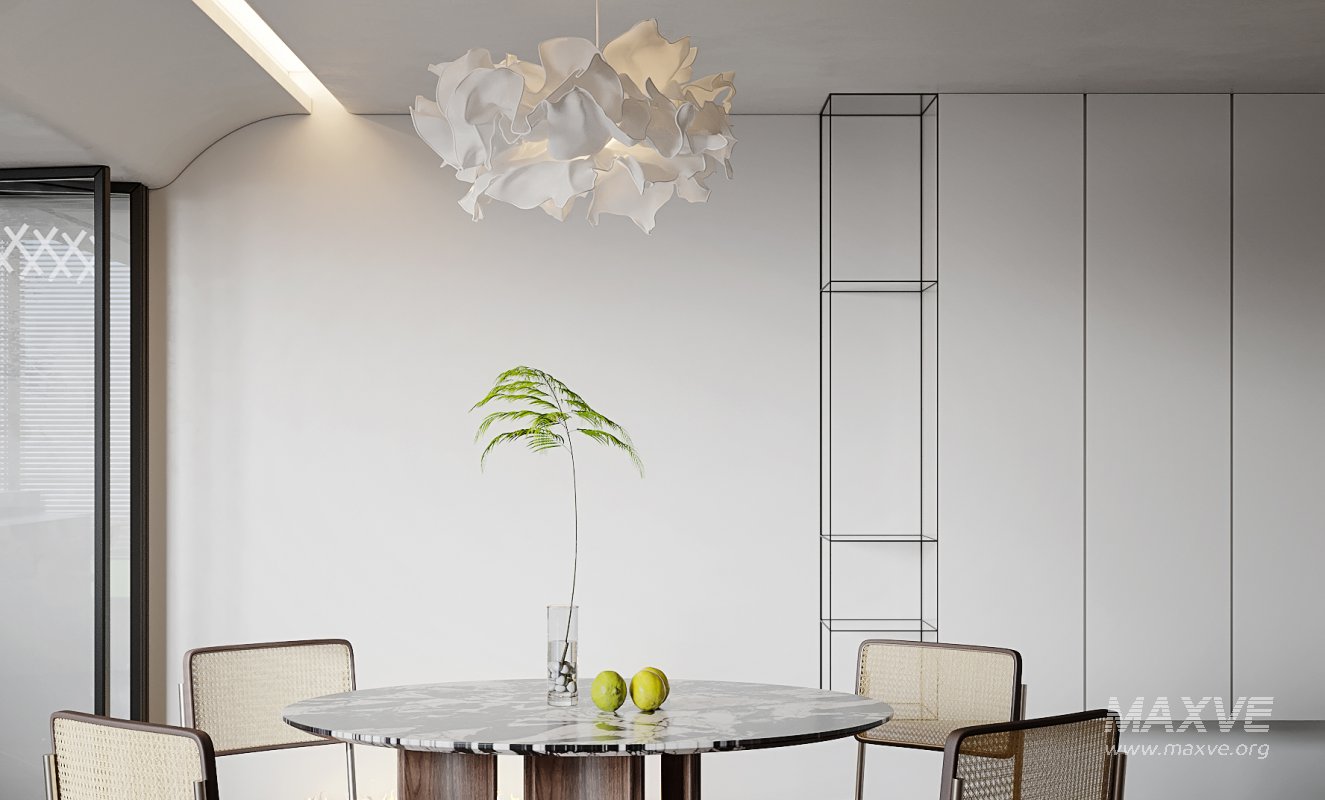 Modern dining room and kitchen - Image 4